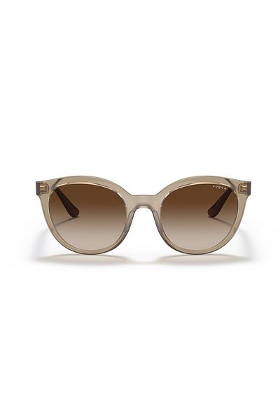 Vogue Woman Oval Sunglasses- Vo 5427s - Lense Size:50mm - Transparent Brown