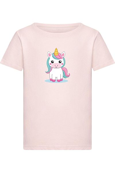 Merchcode Girls Cute Unicorn -  T-Shirt