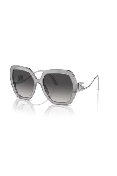Dolce&Gabbana Dolce & Gabbana Woman Irregular Sunglasses- Dg 4468b - Lense Size:58mm - Opal Grey
