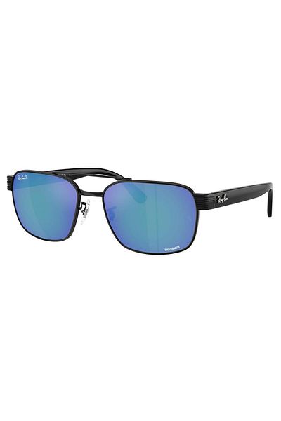 Ray-Ban Ray Ban Unisex Square Sunglasses- Rb 3751ch - Lense Size:58mm - Black