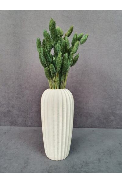 Decolass Kuru Çiçek Kuş Otu 35-40 cm Koyu Yeşil