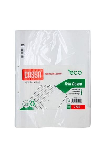 Noki Cassa Wired File Eco White (50 Pieces)