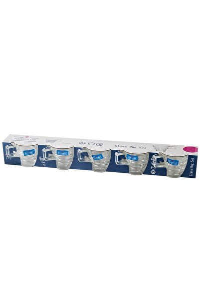 Elegant A set of 12 clear glass cups for coffee and espresso, capacity 70 mm