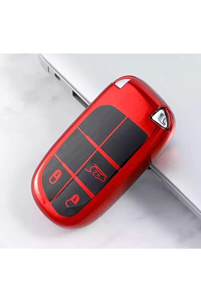 emii auto spare parts Κόκκινη θήκη κλειδιού Jeep Cherokee Chrysler Dodge