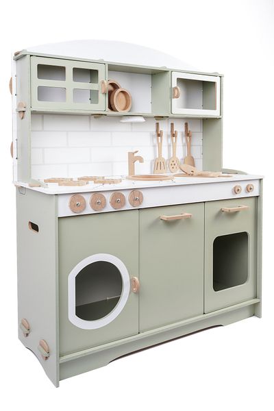 HOBBY HOUSE Wooden Large Kitchen 9 Piece Service Set Kitchen 13