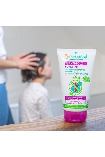 Puressentiel Anti-Lice Treatment Shampoo 150ml + Comb