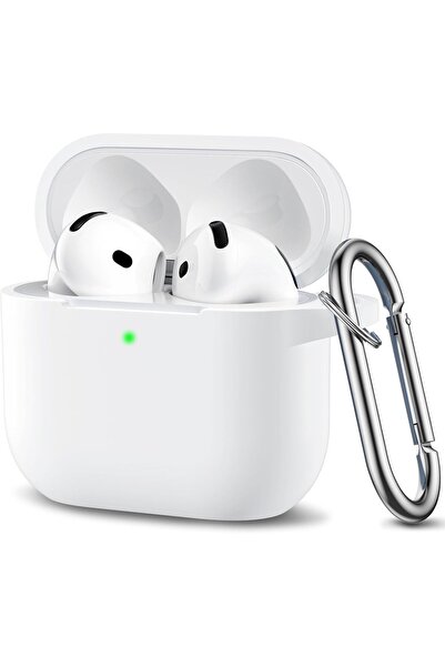 Fibaks AirPods 4Th Generation 2024 Compatible Headphone Case Soft Silicone Pr...