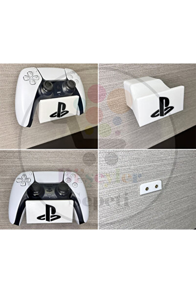 Bi'şeyler Sepeti Dualsense Duvar Gizli Vida Askı Stand PS5 Playstation 5 Game...