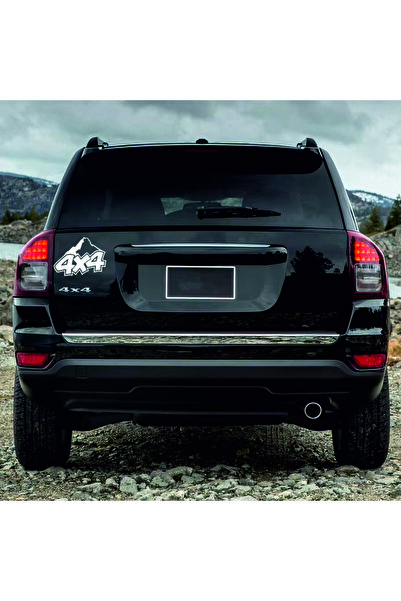 Birim Matbaa 4X4 Jeep Car Sticker(25X19 cm