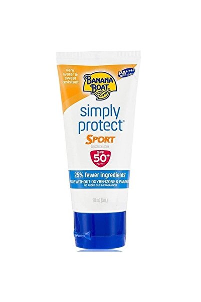 Banana Boat لوشن الحماية الرياضية سيمبلي بروتيكت بعامل حماية من الشمس 50، 90 مل