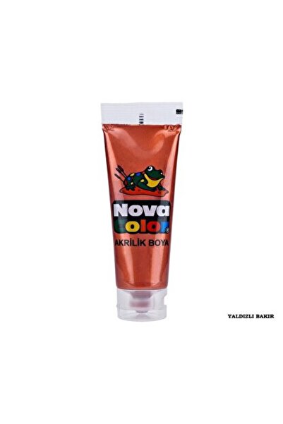Nova Color Tüp Akrilik Boya 75 Gram Yaldızlı Bakır
