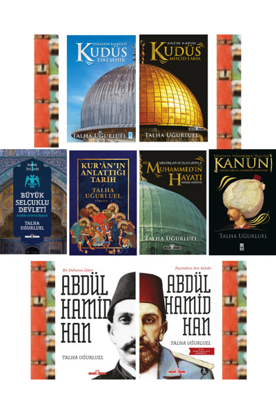 Timaş Yayınları Talha Uğurluel kitaplığı-Kuranın Anlattığı Tarih,Hz.Muhammedi...