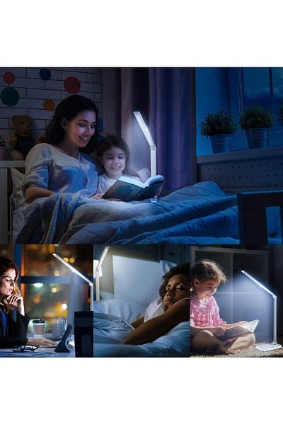 Primo Plus LED Desk Lamp With Wireless Charger And USB Charging Port