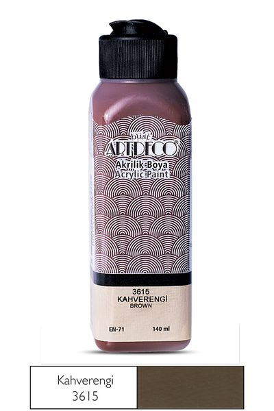 Artdeco Acrylic Paint 140 ml Brown