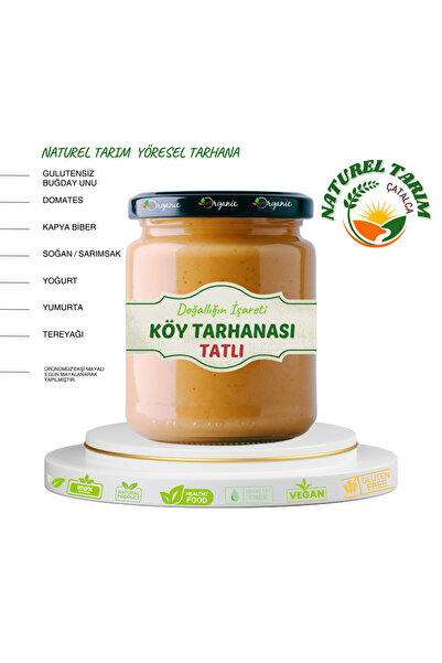 NATUREL GLUTENSİZ KÖY TARHANASI ( KARA KILÇIK ANADOLU BUĞDAY UNUNDAN )