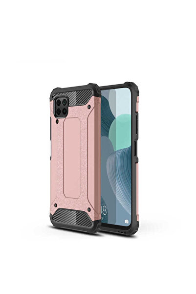 Cepustik Telefon Aksesuarları Huawei P40 Lite Kılıf Crash Zırh Silikon Kılıf