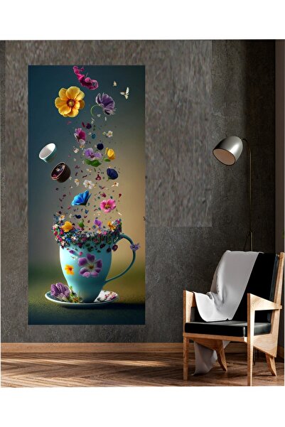 KanvasSepeti Pictură în ulei Texturată Pânză de înaltă calitate Pictură pe pâ...