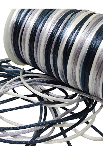 PARACORD Rainbow Color Floş Ip Rat Tail - Rainbow 2 mm