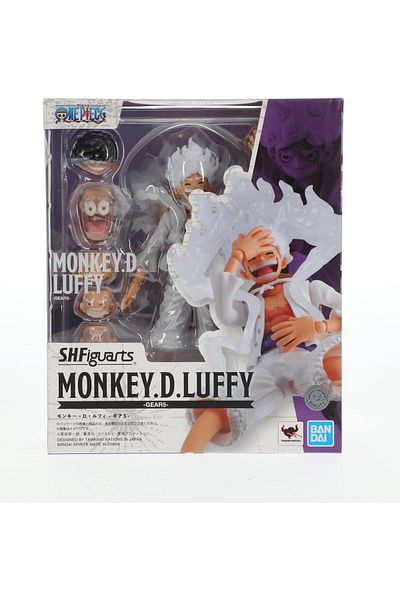 BANDAI One Piece - Monkey D. Luffy Gear5 - Tamashii Nations Bandai S.H.Figuarts Action Figure