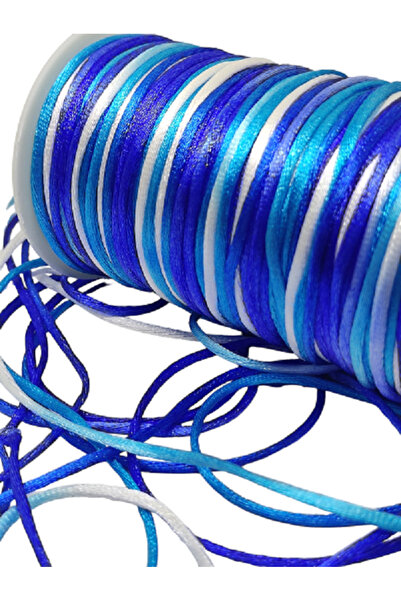 PARACORD Rainbow Color Floş Ip Rat Tail - Rainbow 2 mm