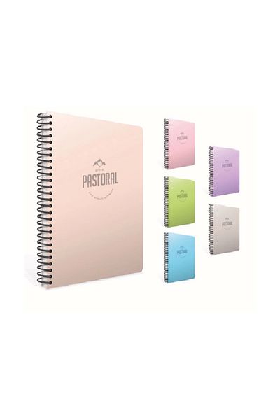 Gıpta Pastoral Spiral PP Cover A4 160ypChecked Notebook