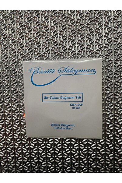 Bamcı Süleyman Baglama teli