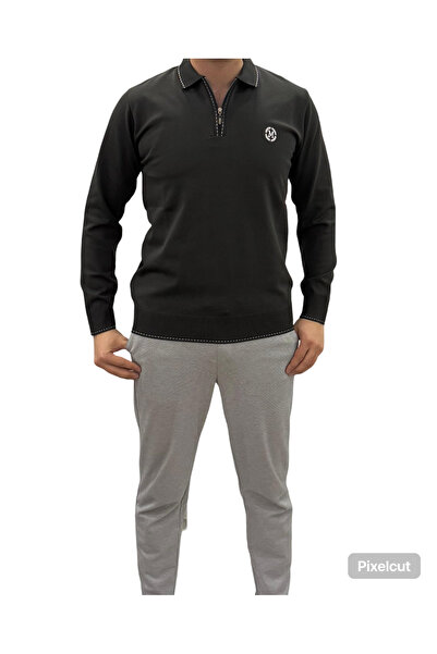 MA ERKEK ÖNÜ FERMUARLI SWEATSHIRT