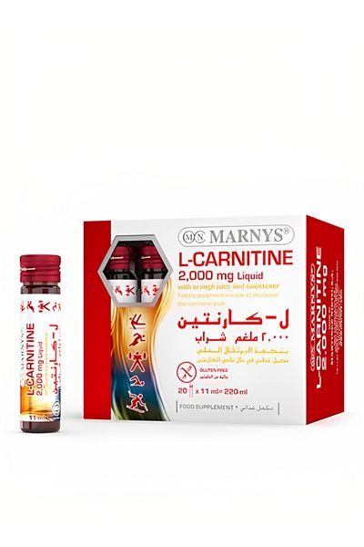 Marnys Marnys L-Carnitine Liquid 2000 mg - 20 Vials