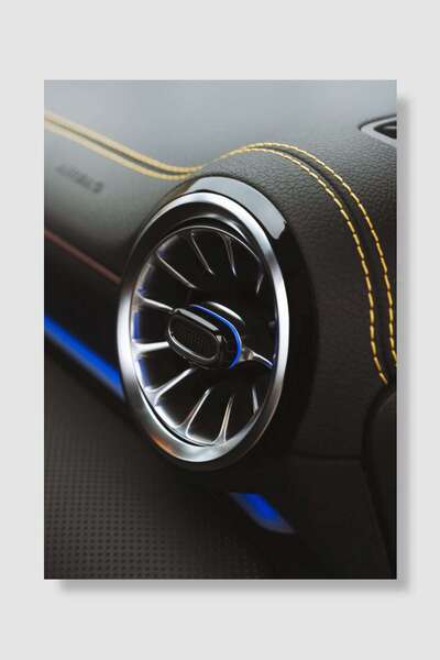 Mudi Store Mercedes CLA 45S AMG V5 Araba Poster Çerçevesiz Yüksek Kalite Arab...