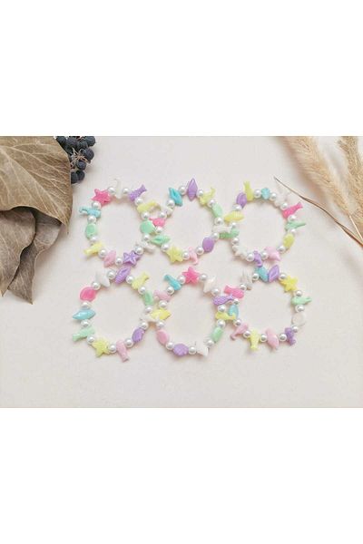 REN AKSESUAR Submarine Children's Bracelet Kindergarten, Nursery, Karne, Graduation, Organization, Birthday 10Pcs