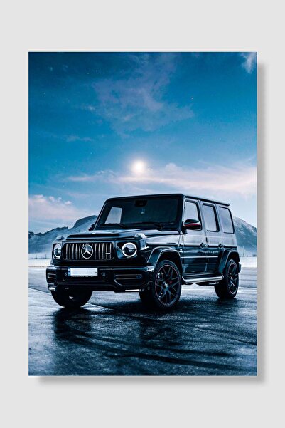 Mudi Store Mercedes Benz G63 Amg Araba Poster Çerçevesiz Yüksek Kalite Araba ...
