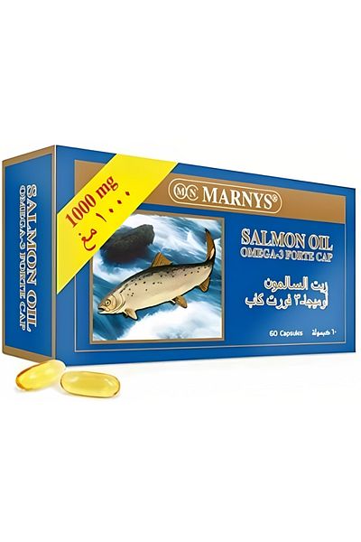 Marnys Salmon Oil Omega 3 Forte 1000 Mg | 60 Capsules