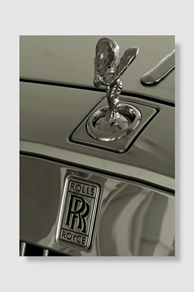 Mudi Store Rolls Royce Araba Poster Çerçevesiz Yüksek Kalite Araba Afiş Duvar...