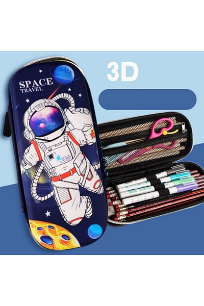 Livava Suport multifuncțional 3d pentru stilou și cutie de papetărie astronaut, cadou surpriză 25x10
