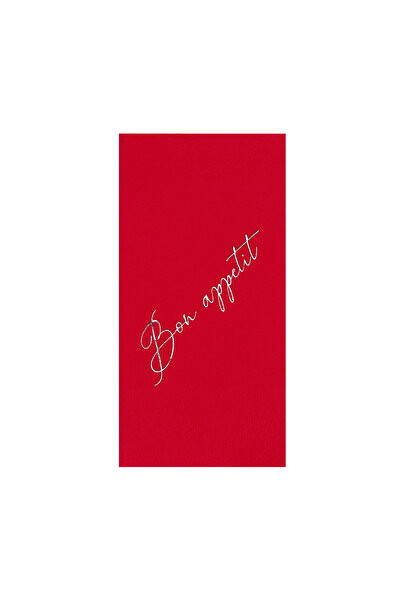 Story مناديل ورقية منقوشة باللون الفضي مقاس 33 × 33 سم مكونة من 16 قطعة 1/8 أ...