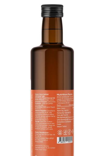 RAAZ Şeftali Çekirdeği Yağı 250 ml – %100 Saf, Doğal Ve Soğuk Sıkım