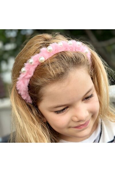 QUEEN AKSESUAR Розова метална корона плюшена кожена корона за жени и деца