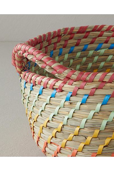 English Home Coș de răchită multicolor Exotic Lines