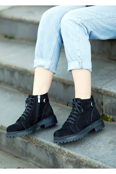 EREN SHOES BAG ASTARA - Μποτάκια από γνήσιο δέρμα με ορθοπεδική σόλα