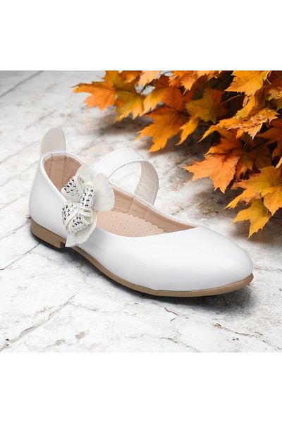 JOJO KIDS balerini ortopedici pentru fete - talpa cu velcro si anti-alunecare