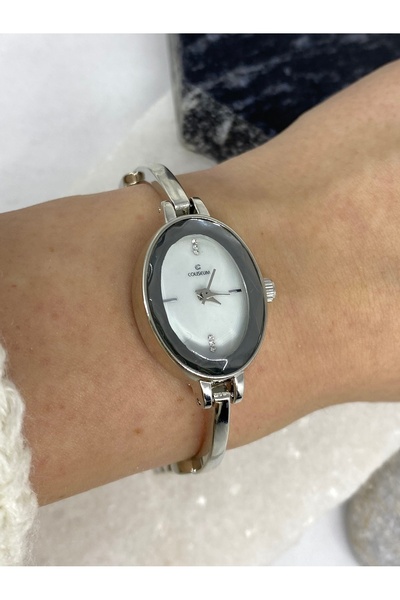 Coliseum Vintage Inside White Silver Women's Wristwatch