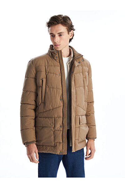 LC Waikiki Standard Calip Stand Collar Men's Inflatables Coat - W4Ha21Z8