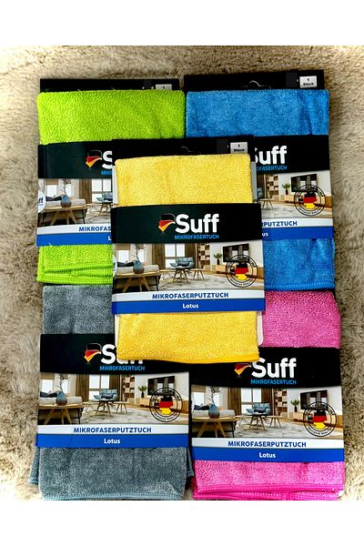 Suff Niluffer (Lotus) Microfiber Cleaning Cloth - General Cleaning Cloth (70X50) 1 Pcs