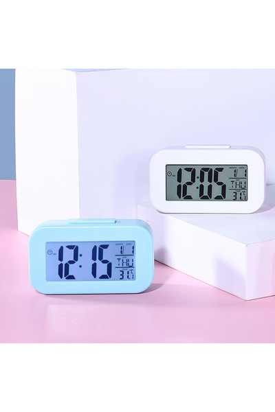 kamptek kamp teknolojisi Kamp Karavan Ev Mini Çalar Saatli Işıklı Takvimli  M...