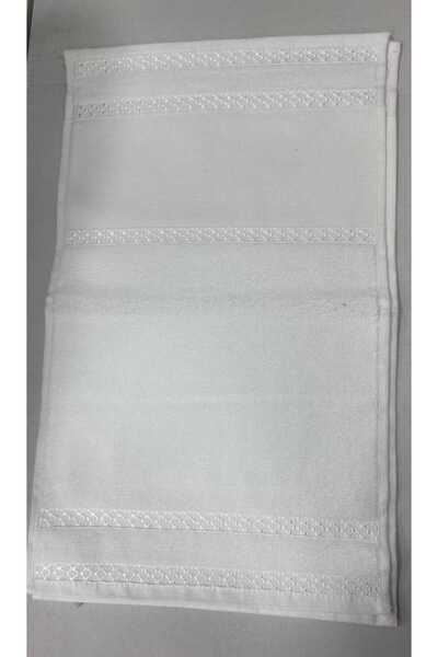 HMZ ТЕКСТИЛЬ БРАЗИЛЬСЬКА ВИШИВКА ТА МАШИННА ВИШИВКА БЕЗ КРАЙІВ 6 ШТУК ФАРБОВАНИЙ РУШІЙ .30X50