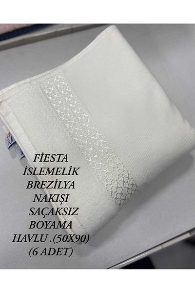 HMZ 6'lı Κεντημένο ύφασμα Βραζιλίας - για κατασκευή μηχανής κεντήματος, διαρροή κρόσσιας, .50x90