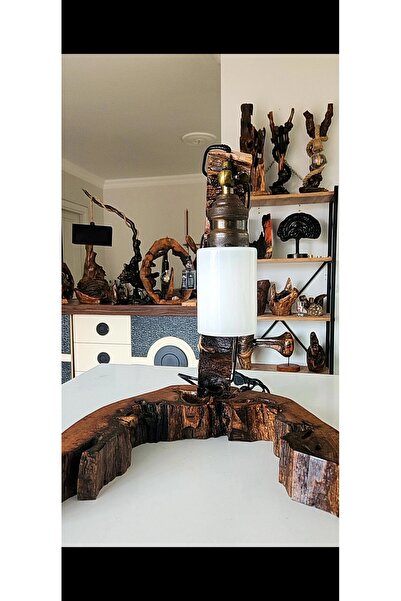 Wood art byizzet Handmade Natural Avize Aydınlatma