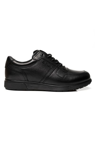Greyder 10201 Black Men's Genuine Leather Comfort Shoes