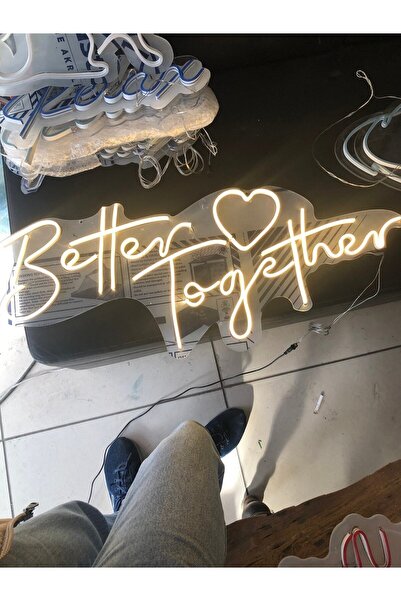 Extremmotif Better Together Neon Led Tabela 80x35cm