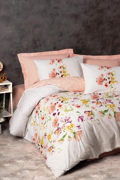 Cotton Box Emma Somon Tek Kişilik Nevresim Takımı – %100 Pamuk Ranforce Kumaş